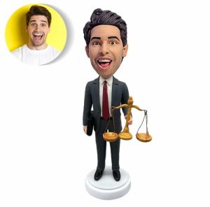 Ornaments |   Customized Bobblehead Gift For Male Judge Home & Living Ornaments