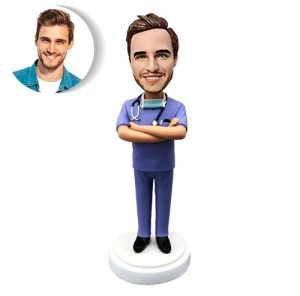 Ornaments |   Customized Bobblehead Gifts For Male Nurses Home & Living Ornaments