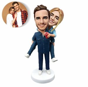 Ornaments |   Customized Bobblehead Sweet Gift For Couple Home & Living Ornaments