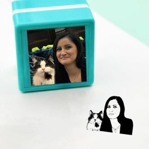 Ornaments |   Customized Portrait Stamp Add Photo Custom Gift For Pet Lovers Home & Living Beige