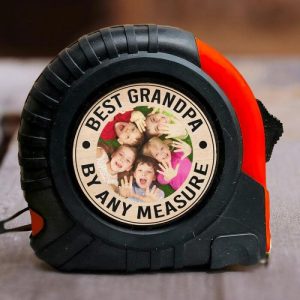 Ornaments |   Customized Tape Measure Can Add Photos As A Gift For Grandpa Home & Living Ornaments