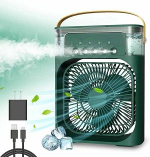 Ornaments |   Desktop Fan With Humidifier Practical Summer Gift Home & Living Ornaments