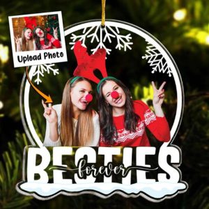 Ornaments |   "Forever Besties "Personalized Christmas Decorations For Besties Home & Living Ornaments