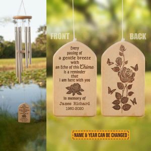 Ornaments |   "In Memory Of You" Custom Wind Chime Home & Living Ornaments