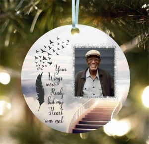 Ornaments |   Memorial Personalized Custom Ornament Customized Photo For Your Family Home & Living Ornaments