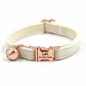 Ornaments |   "Not Feed" Personalized Velvet Pet Collar As A Gift For Pet Owners Home & Living Ornaments