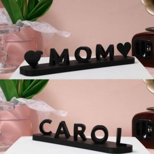 Ornaments |   Personalized 3D Printed Name Ornament Christmas Gift For Mother Home & Living blue