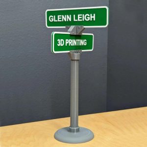 Ornaments |   Personalized 3D Printed Street Signs Creative Gifts For Family Home & Living Ornaments