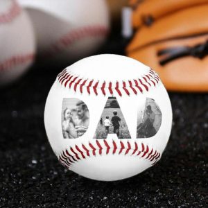 Ornaments |   Personalized Baseball With 3 Photos Gift For Dad Home & Living Ornaments