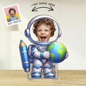 Ornaments |   Personalized Bobblehead Acrylic Stand Custom Astronaut Cartoon Design Cool Gift For Child Home & Living Ornaments