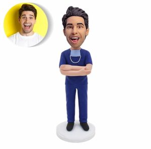 Ornaments |   Personalized Bobblehead Doll For Male Nurse Home & Living Ornaments