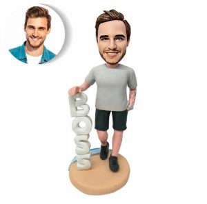 Ornaments |   Personalized Bobblehead Doll Gift For Boss In Casual Clothes Home & Living Ornaments