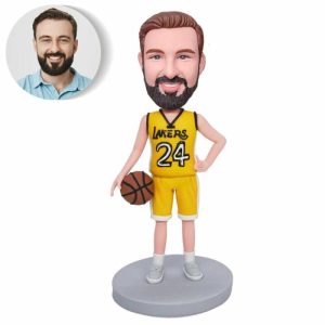 Ornaments |   Personalized Bobblehead Doll Wearing Jersey With Customized Head For Basketball Lovers Home & Living Ornaments