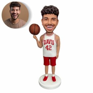 Ornaments |   Personalized Bobblehead Doll With Customized Head For Basketball Lovers Home & Living Ornaments