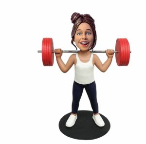 Ornaments |   Personalized Bobblehead Gift For Lifting Weights Home & Living Ornaments