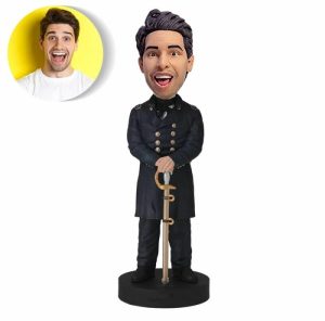 Ornaments |   Personalized Bobblehead Gift For Men In Coats Home & Living Ornaments