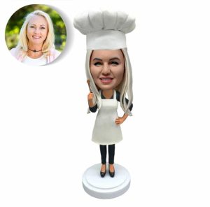 Ornaments |   Personalized Bobblehead Gifts For Cook Home & Living Ornaments