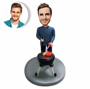 Ornaments |   Personalized Bobblehead Gifts For Men Who Love Barbecue Home & Living Ornaments