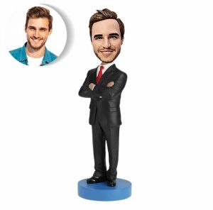 Ornaments |   Personalized Bobblehead Of Man In Business Clothes Home & Living Ornaments