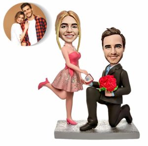 Ornaments |   Personalized Bobbleheads Make A Sweet Gift For Proposing Couples Home & Living Ornaments