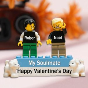 Ornaments |   Personalized Brick Figures Fun Gifts For Soulmates Home & Living Ornaments