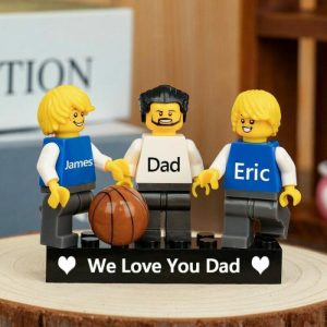 Ornaments |   Personalized Brick Minifigures Cute Gifts For Father’s Day Home & Living Ornaments