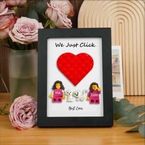 Ornaments |   Personalized Building Block Minifigure Frame With Pet Fun Gift For Husband Home & Living Ornaments