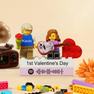 Ornaments |   Personalized Building Block Minifigures As A Warm Valentine’s Day Gift Home & Living Ornaments