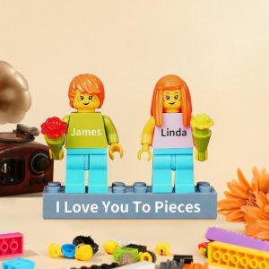 Ornaments |   Personalized Building Block Minifigures Valentine’s Day Romantic Gift Home & Living Ornaments