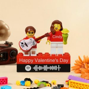 Ornaments |   Personalized Building Block Minifigures Warm Valentine’s Day Gift For Your Girlfriend Home & Living Ornaments