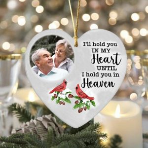 Ornaments |   Personalized Christmas Decor Customized Photos Of Loved Ones Gifts For Parents Home & Living Ornaments