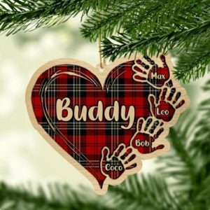 Ornaments |   Personalized Christmas Decorations Heart-Shaped Customized Family Names Creative Christmas Gifts Home & Living Ornaments