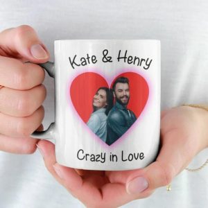 Ornaments |   Personalized Couple Love Heart  Custom Photo Mug Home & Living Ornaments