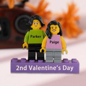 Ornaments |   Personalized Couple Minifigures Fun Gifts For Valentine’s Day Home & Living Ornaments