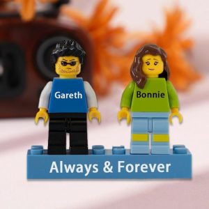 Ornaments |   Personalized Couple Minifigures Fun Valentine’s Day Gifts For Girlfriend Home & Living Ornaments