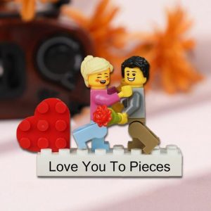 Ornaments |   Personalized Couple Minifigures With Optional Accessories Romantic Gift For Boyfriend Home & Living Ornaments