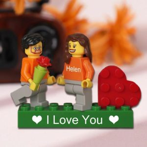 Ornaments |   Personalized Couple Minifigures With Optional Accessories Romantic Gift For Him Home & Living Ornaments