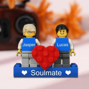 Ornaments |   Personalized Couple Minifigures With Optional Accessories Romantic Gift For Soul Mates Home & Living Ornaments