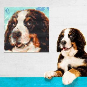 Ornaments |   Personalized Custom Mosaic Photo Blocks Warm Gift For Pet Lovers Home & Living Ornaments