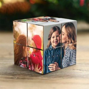 Ornaments |   Personalized Customized Photo Cube Warm Gift For Mother’s Day Home & Living Ornaments