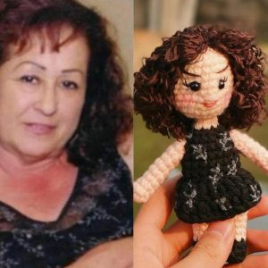 Ornaments |   Personalized Handmade Custom Character Wool Doll Warm Gift For Grandparents Home & Living Ornaments