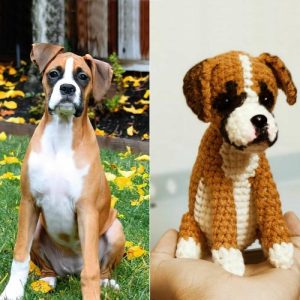 Ornaments |   Personalized Handmade Custom Full Body Wool Doll Cute Gift For Pets Home & Living Ornaments