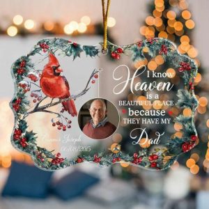 Ornaments |   Personalized Hanging Ornaments Custom Photo Commemorative Gifts For Loved Ones Home & Living Ornaments