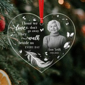 Ornaments |   Personalized Memorial Christmas Ornament Custom In Loving Memory Ornamen Home & Living Ornaments