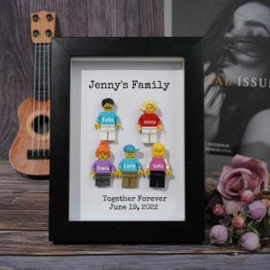 Ornaments |   Personalized Minifigure Photo Frame Customized Family Image Warm Gift Home & Living Ornaments