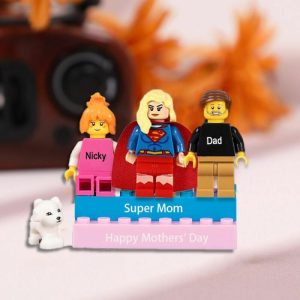 Ornaments |   Personalized Minifigure With Superhero Warm Mother’s Day Gift Home & Living Ornaments