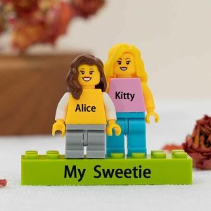 Ornaments |   Personalized Minifigures Freely To Customize Special Gifts For Sweetie Home & Living Ornaments