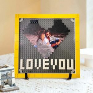 Ornaments |   Personalized Photo Blocks Warm Gifts For Sweet Couples Home & Living Ornaments