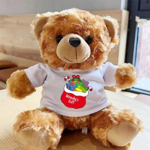 Ornaments |   Personalized Plush Teddy Bear Christmas Gift For Kids Home & Living Ornaments