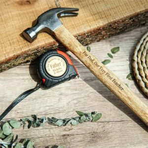 Ornaments |   Personalized Tape Measure And Hammer Set As A Gift For The Elders Home & Living Ornaments